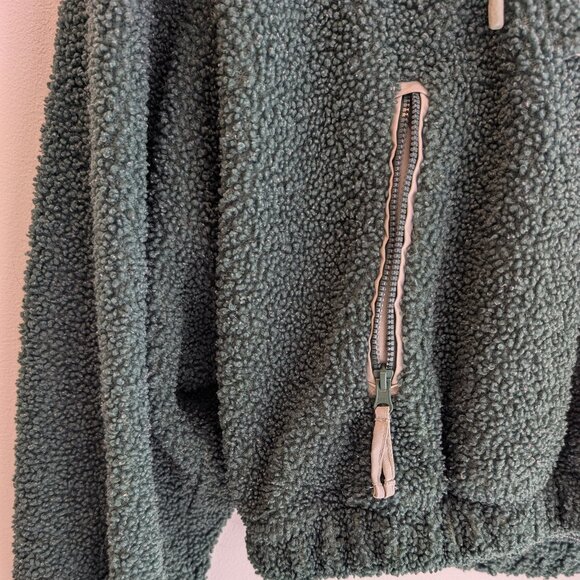 Universal Thread Goods Co. Kangaroo Pouch Sweater – XS Dark Green - Picture 6 of 8